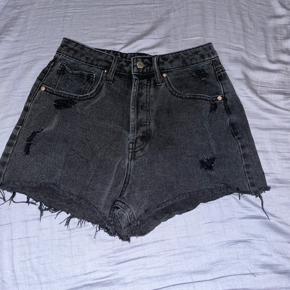 wild fable black jean shorts size 2